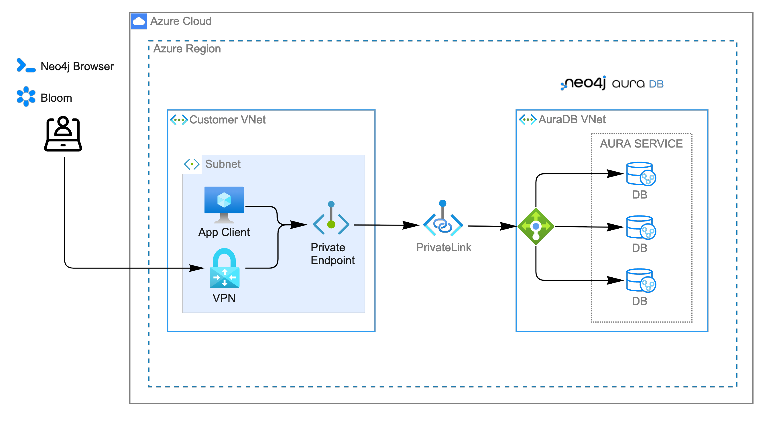 Accessing Browser and Bloom over a VPN